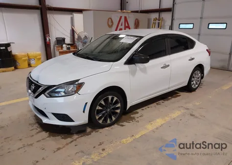 2017 Nissan Sentra S из США, поврежденный, VIN 3N1AB7APXHY241992